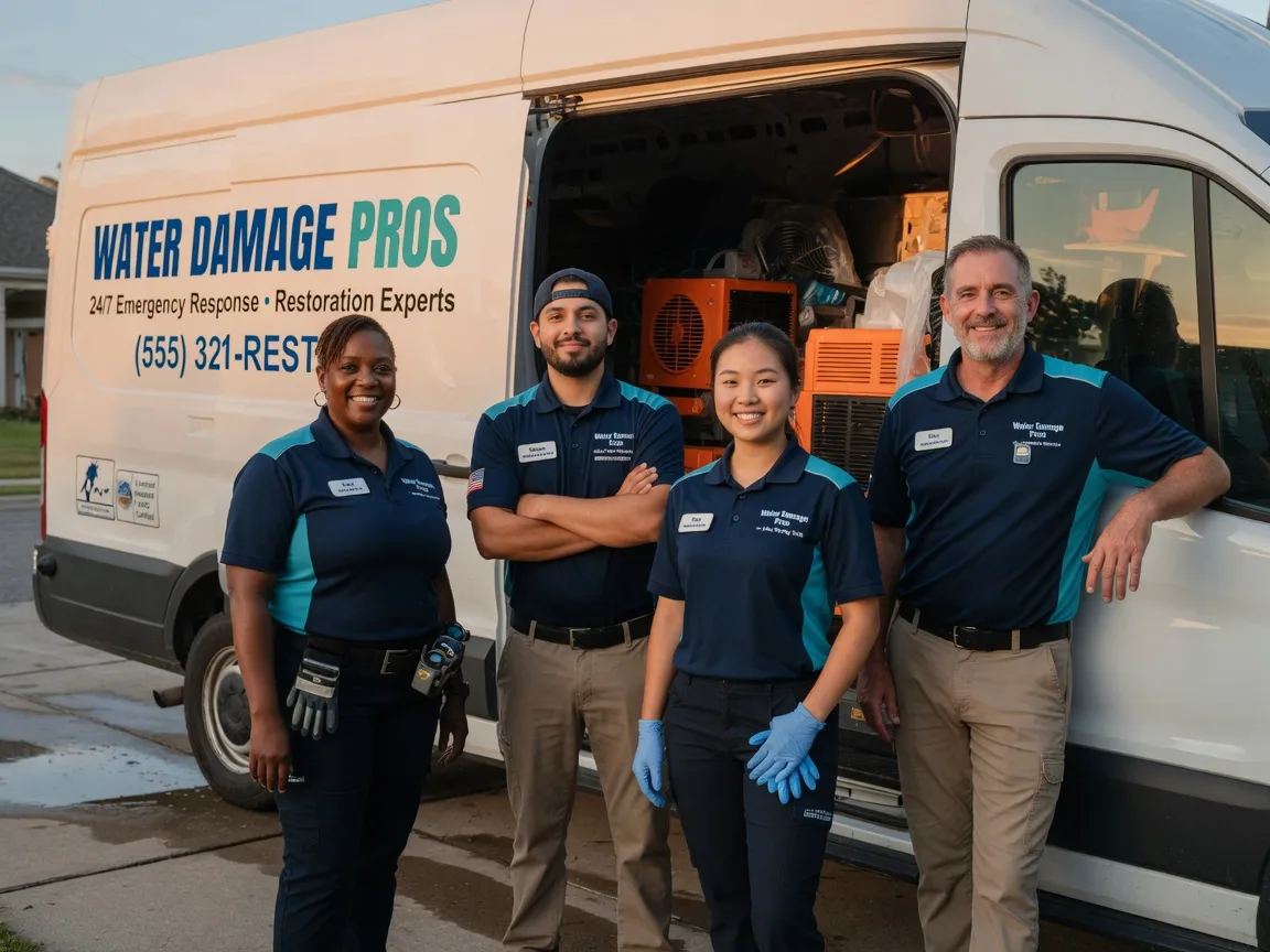 Water Damage Restoration company in Del City, OK
