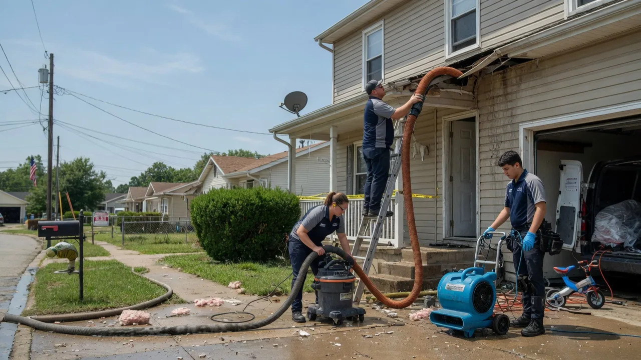Water Damage Restoration in Del City, OK near me